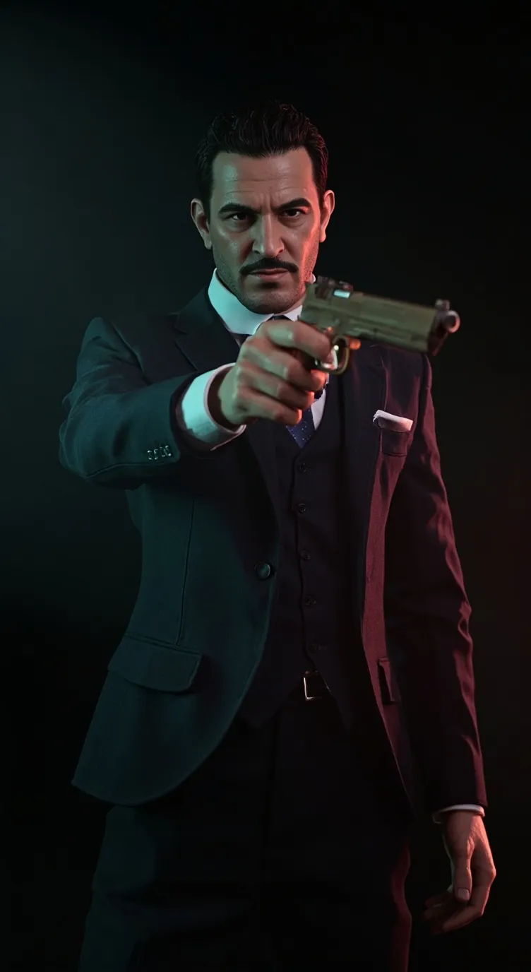 ai character: Jordan Benin  background