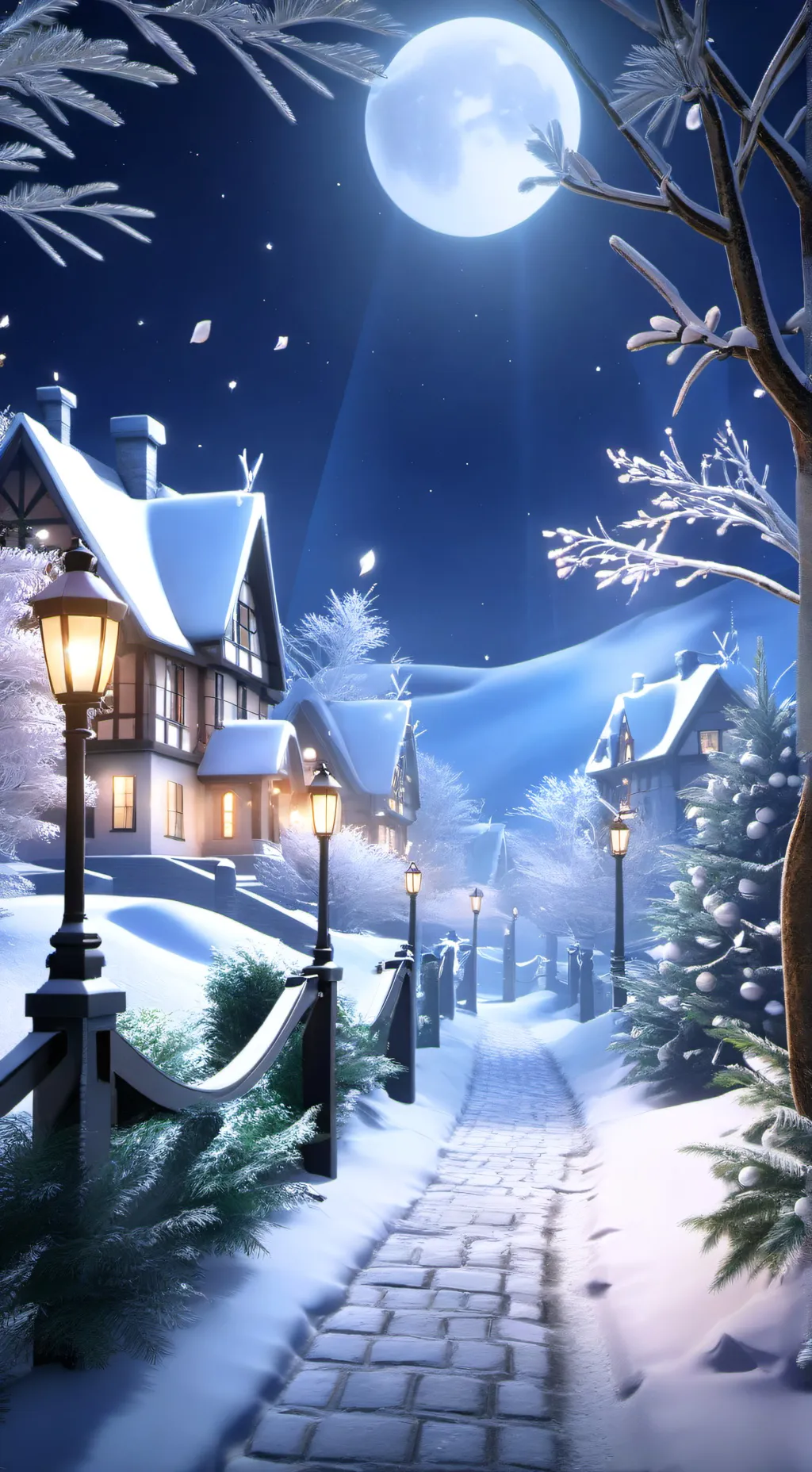 ai character: Sprunki xmas background