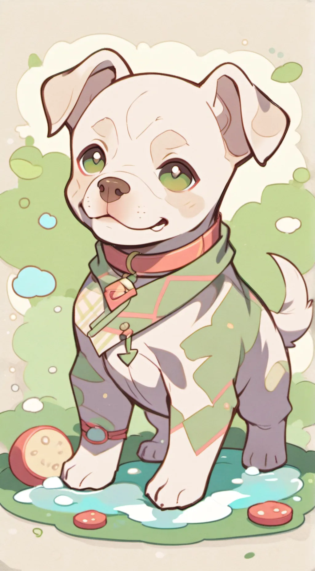 ai character: PIBBLE background