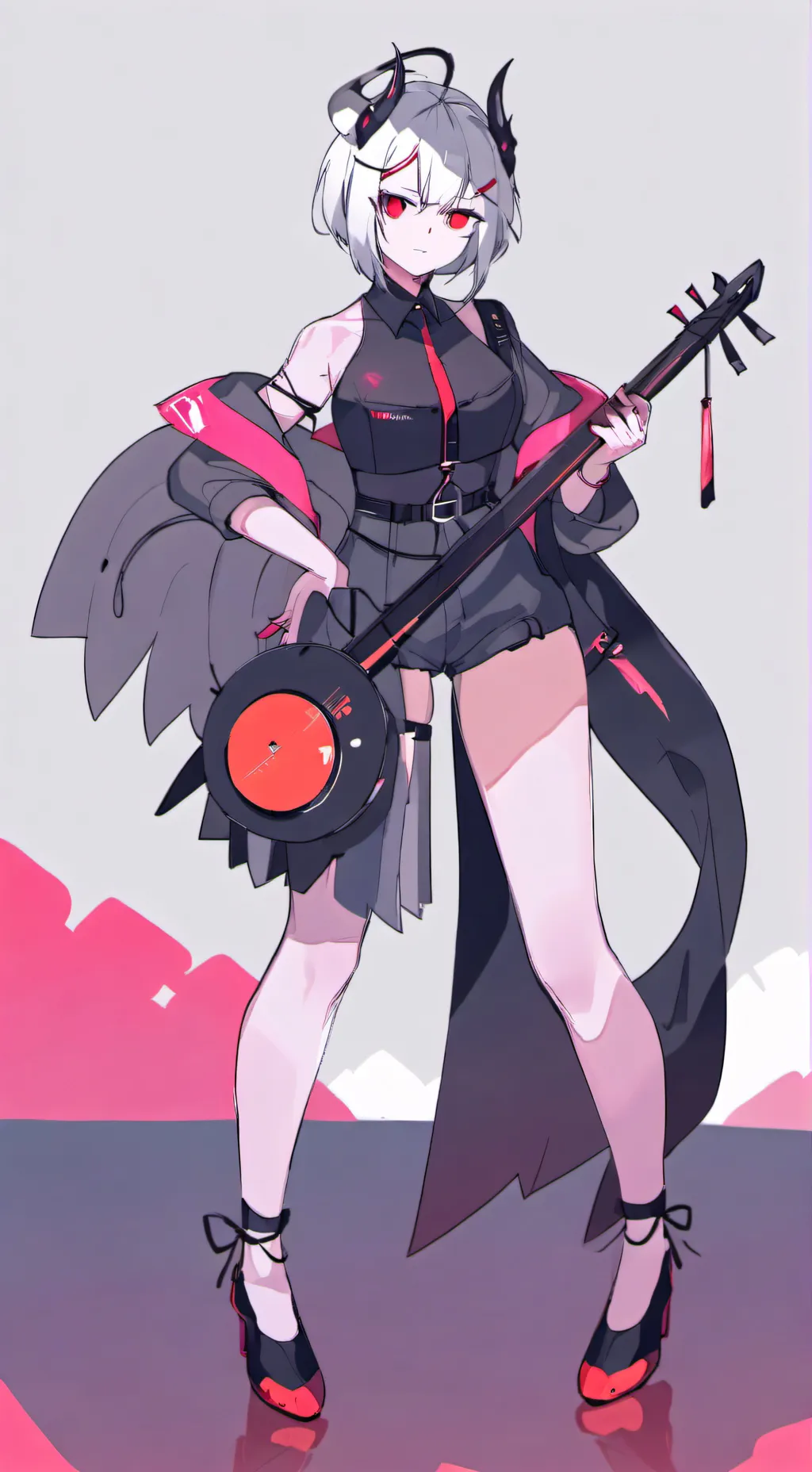 ai character: pizzaburger♡HAHA background