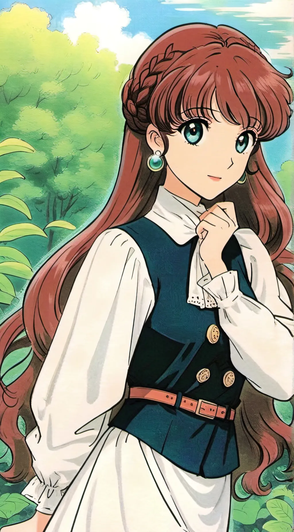 ai character: Sarah background