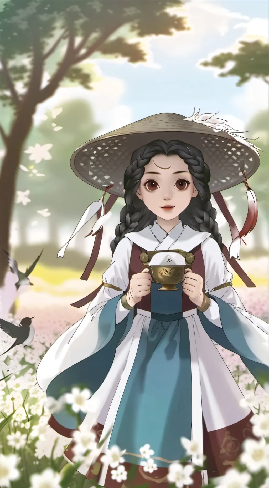 ai character: Lily!!❤️ background