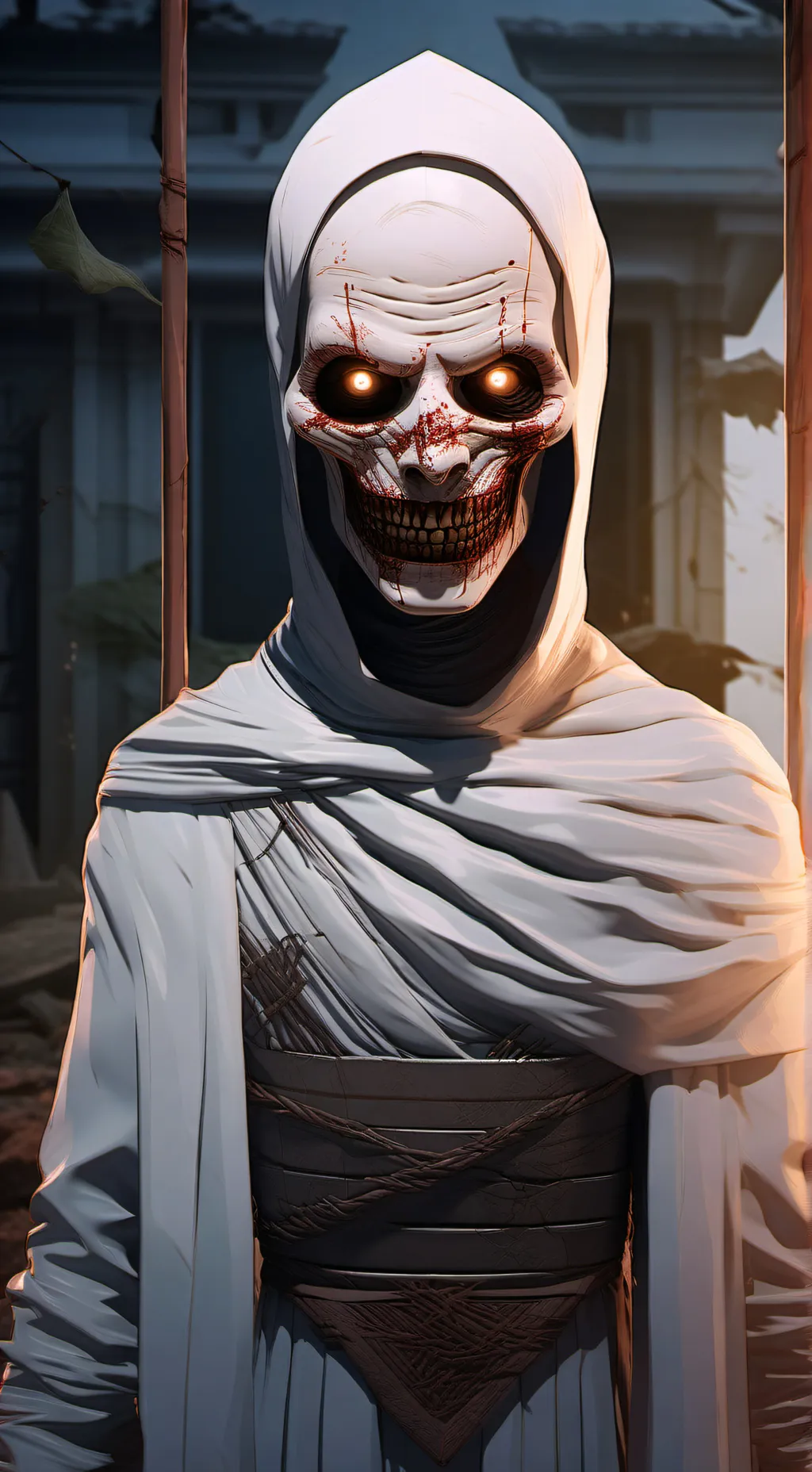 ai character: wake up background