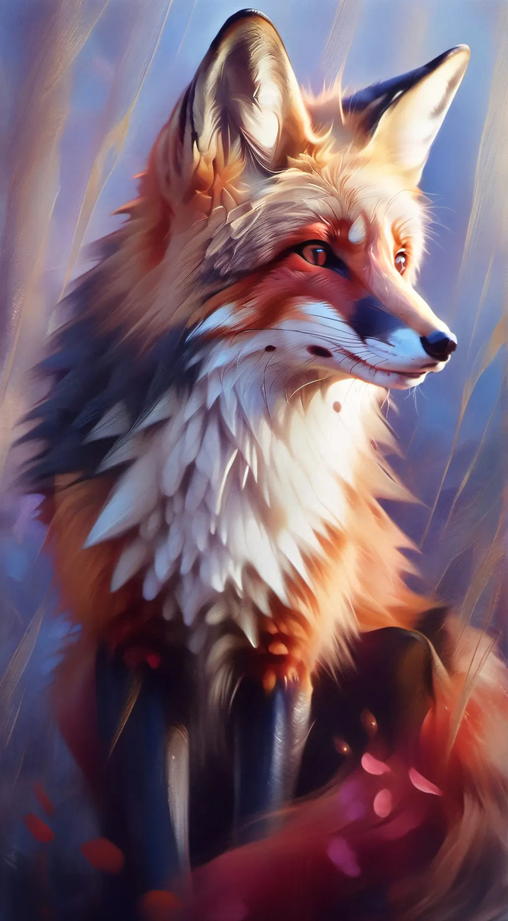 ai character: Warrior foxes'~1~ background