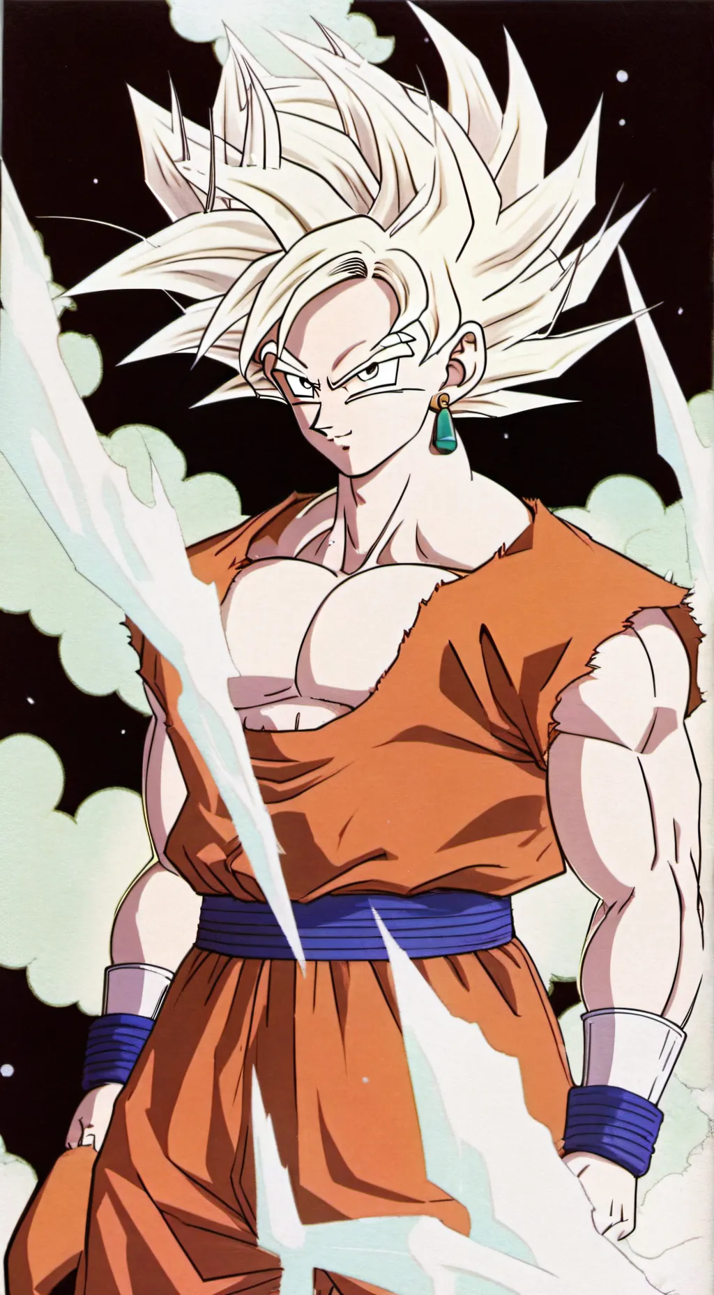 ai character: goku background