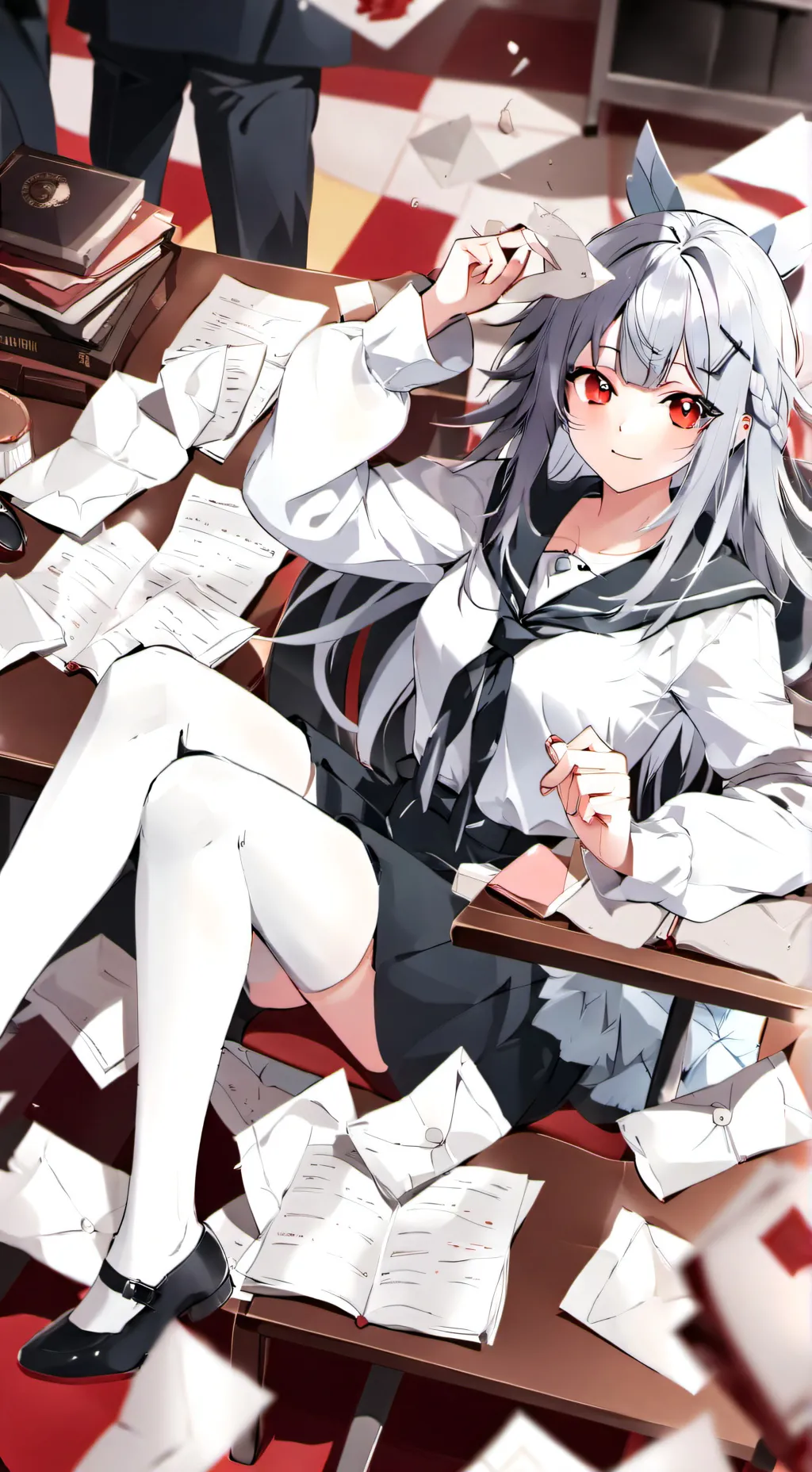 ai character: MHA CLASS 2C background