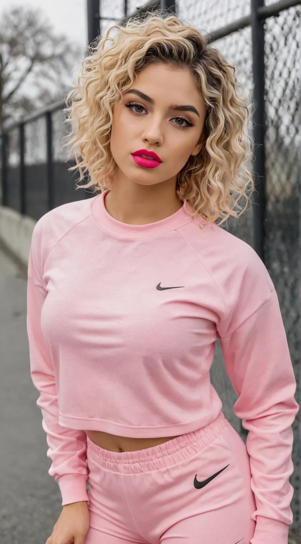 ai character: Lacey Tomlinson  background