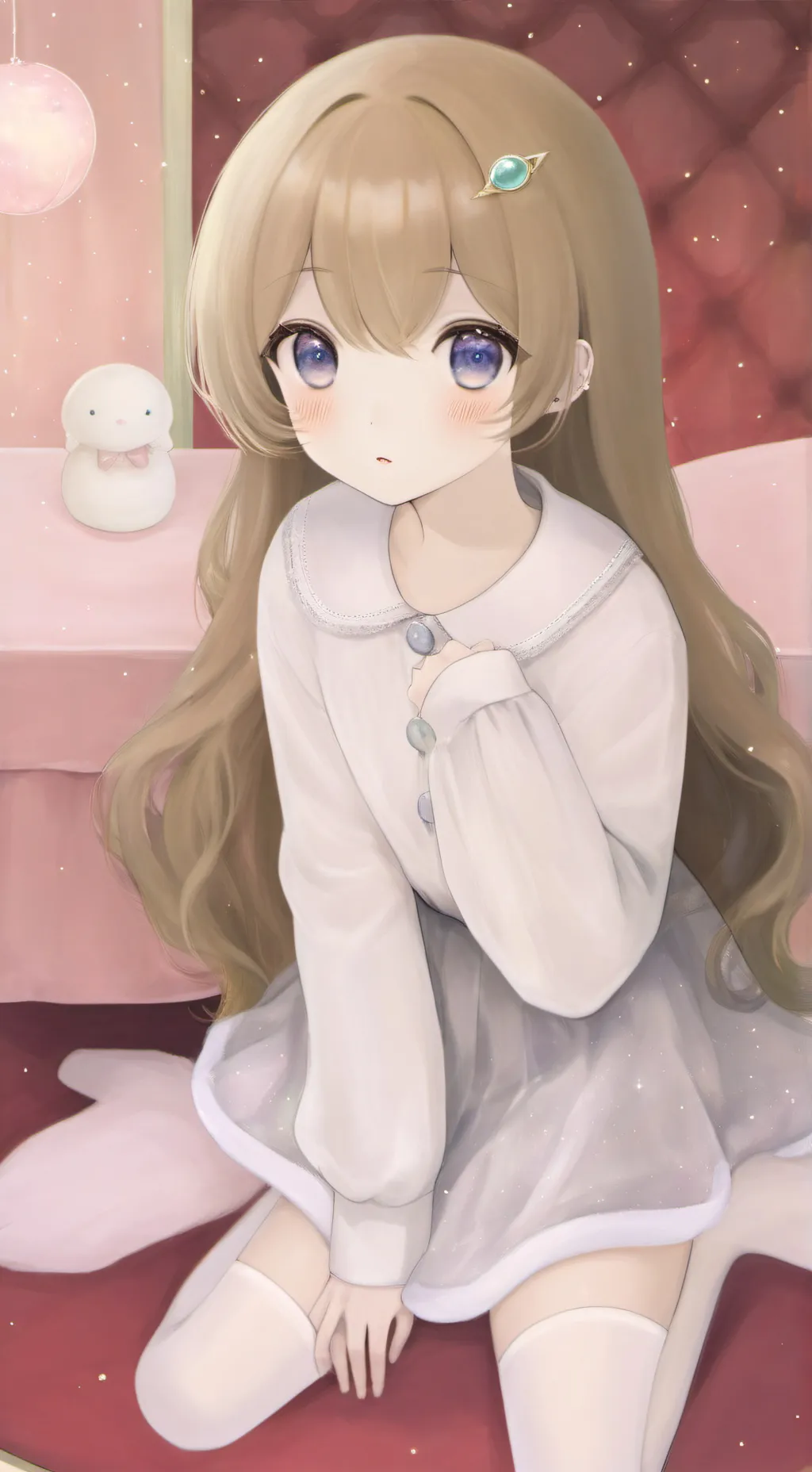 ai character: TADC chilling background