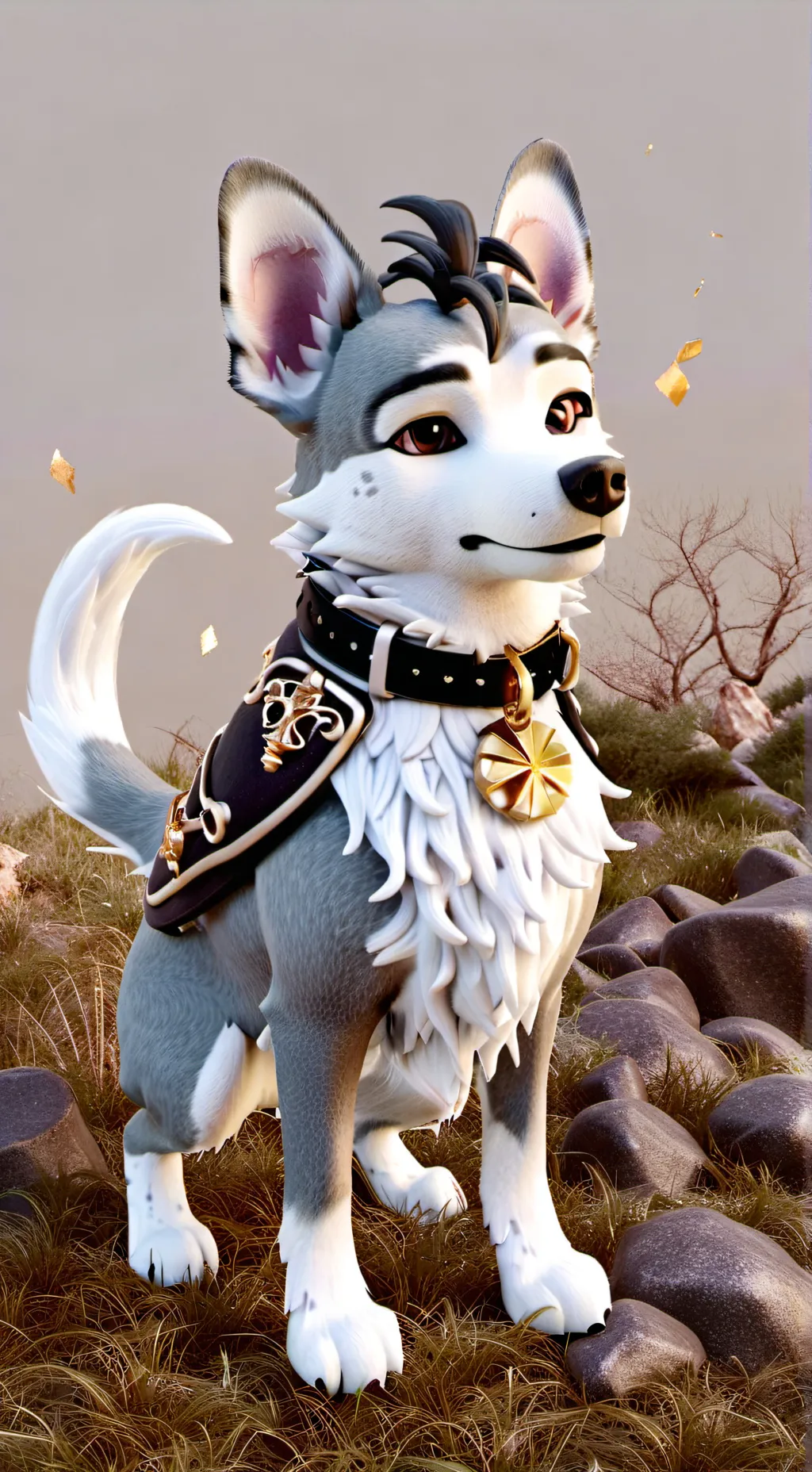 ai character: pebble~ background