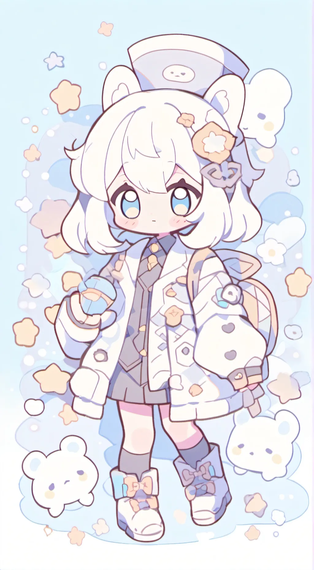 ai character: Dw Cannibal Au background