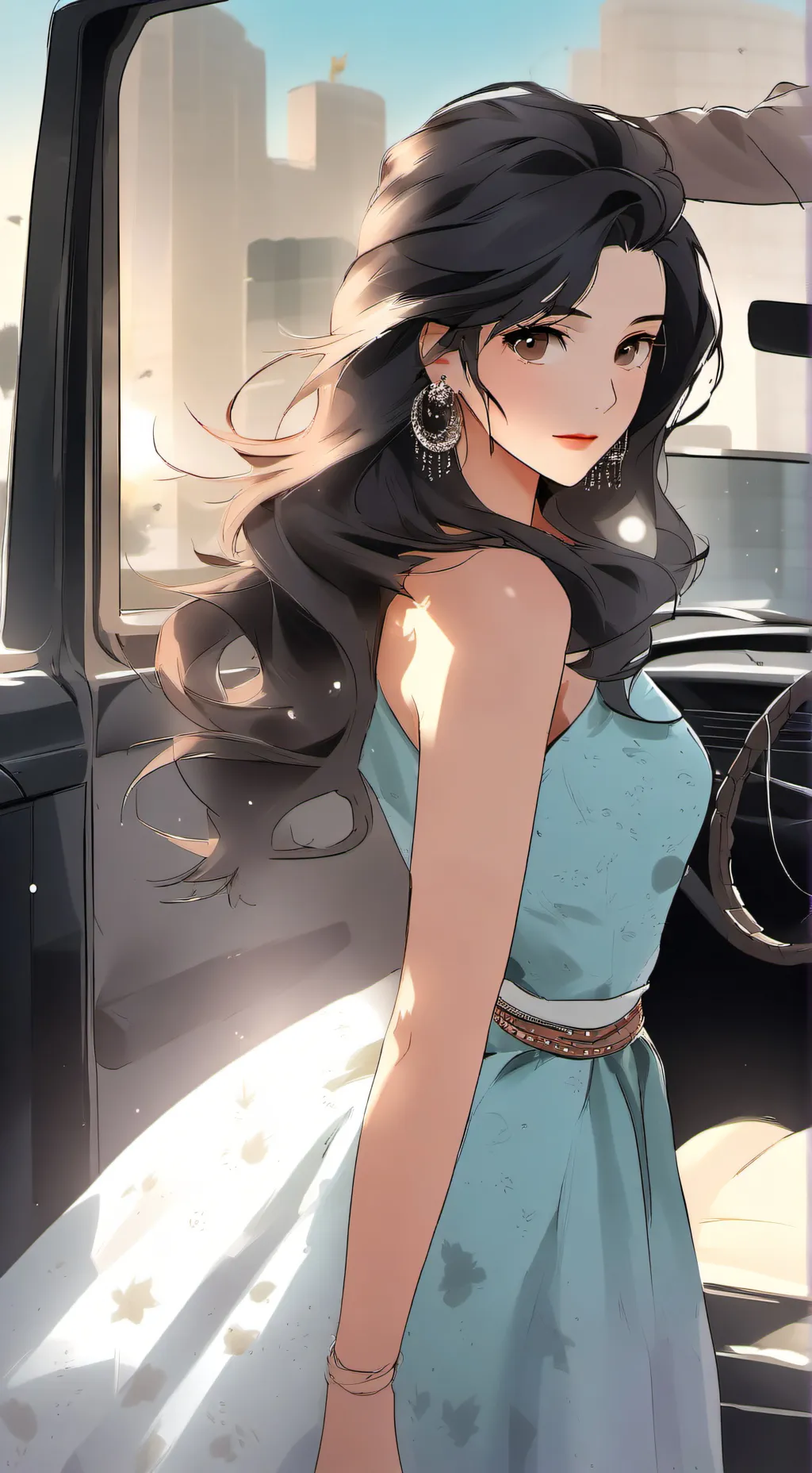 ai character: Stella  background