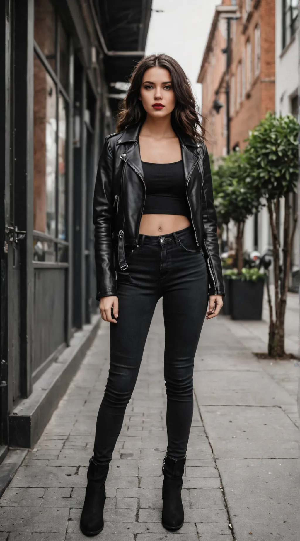 ai character: Hana  background