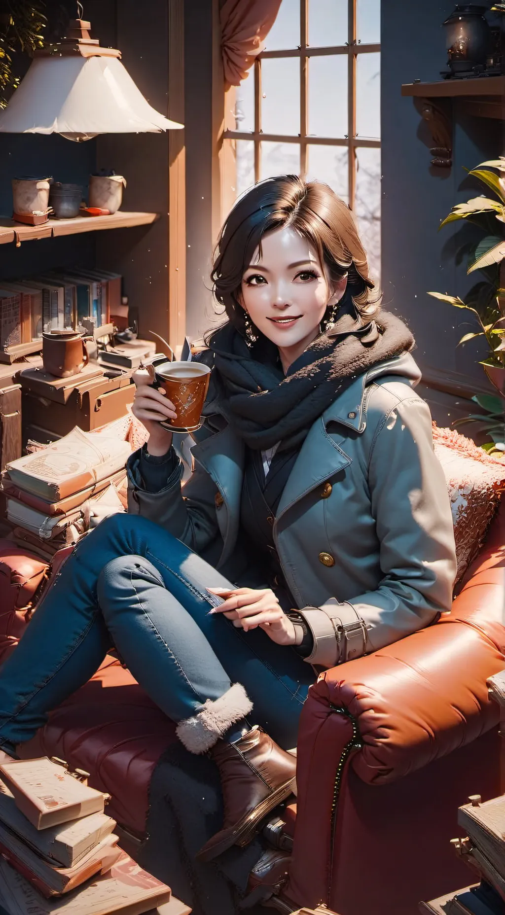 ai character: Sarah background