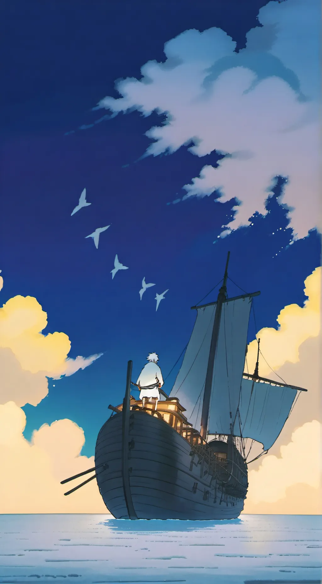 ai character: huntrix boys jjk background