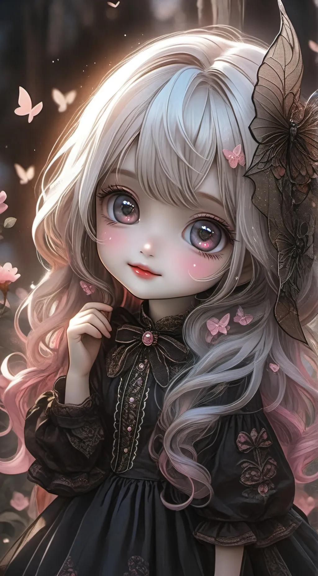 ai character: crystal cinna background