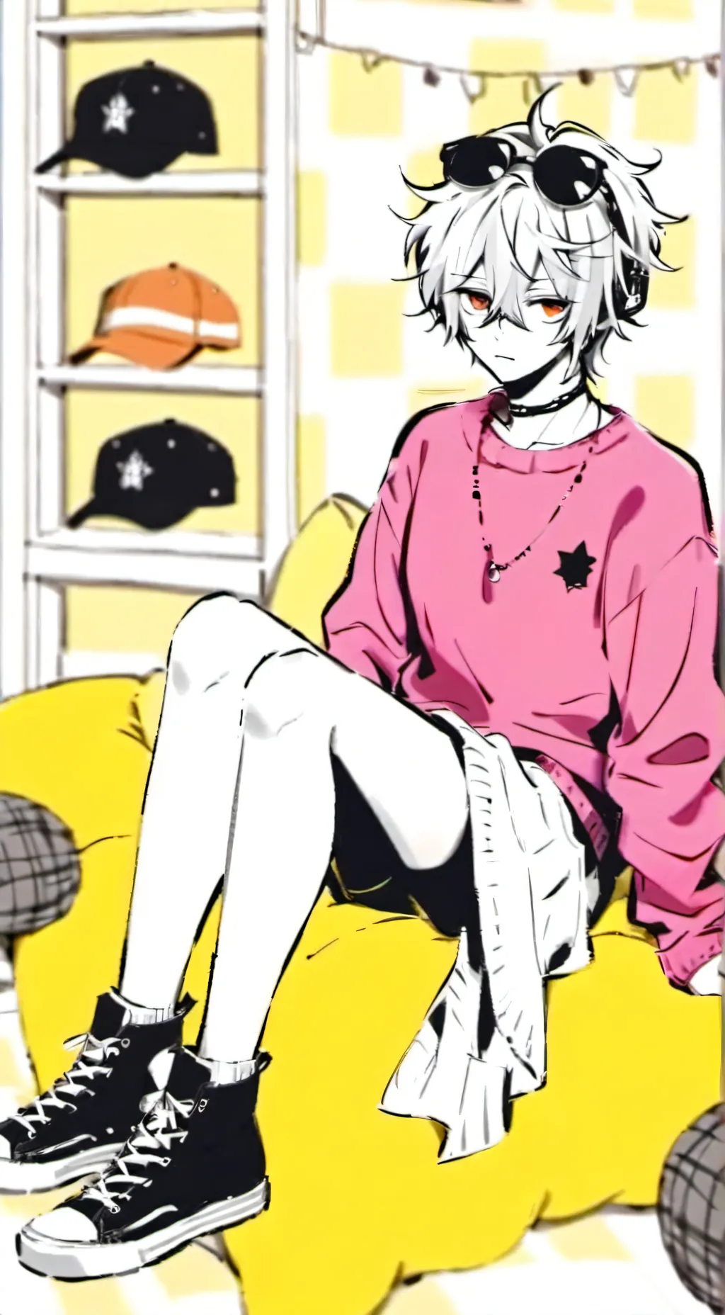 ai character: Anthony  background