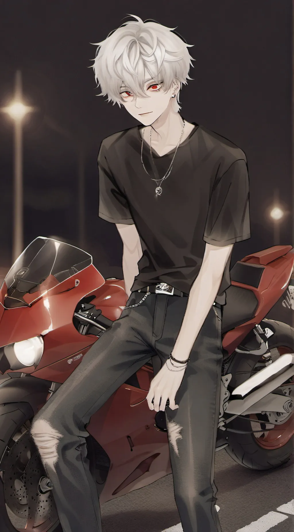 ai character: Levi background