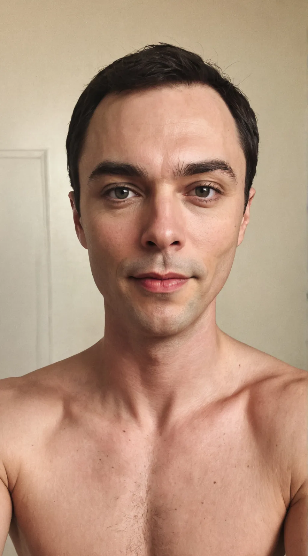 ai character: Jim Parsons. background