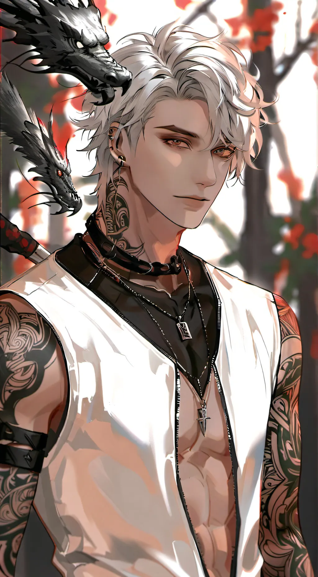 ai character: Xander  background