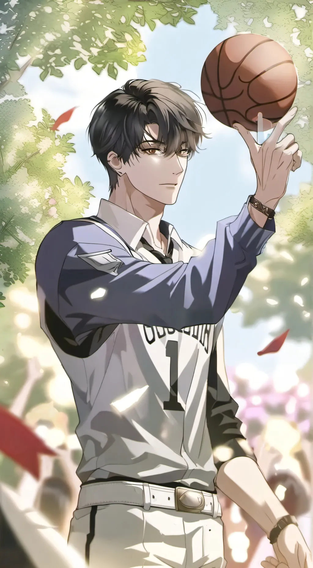 ai character: Jordan  background