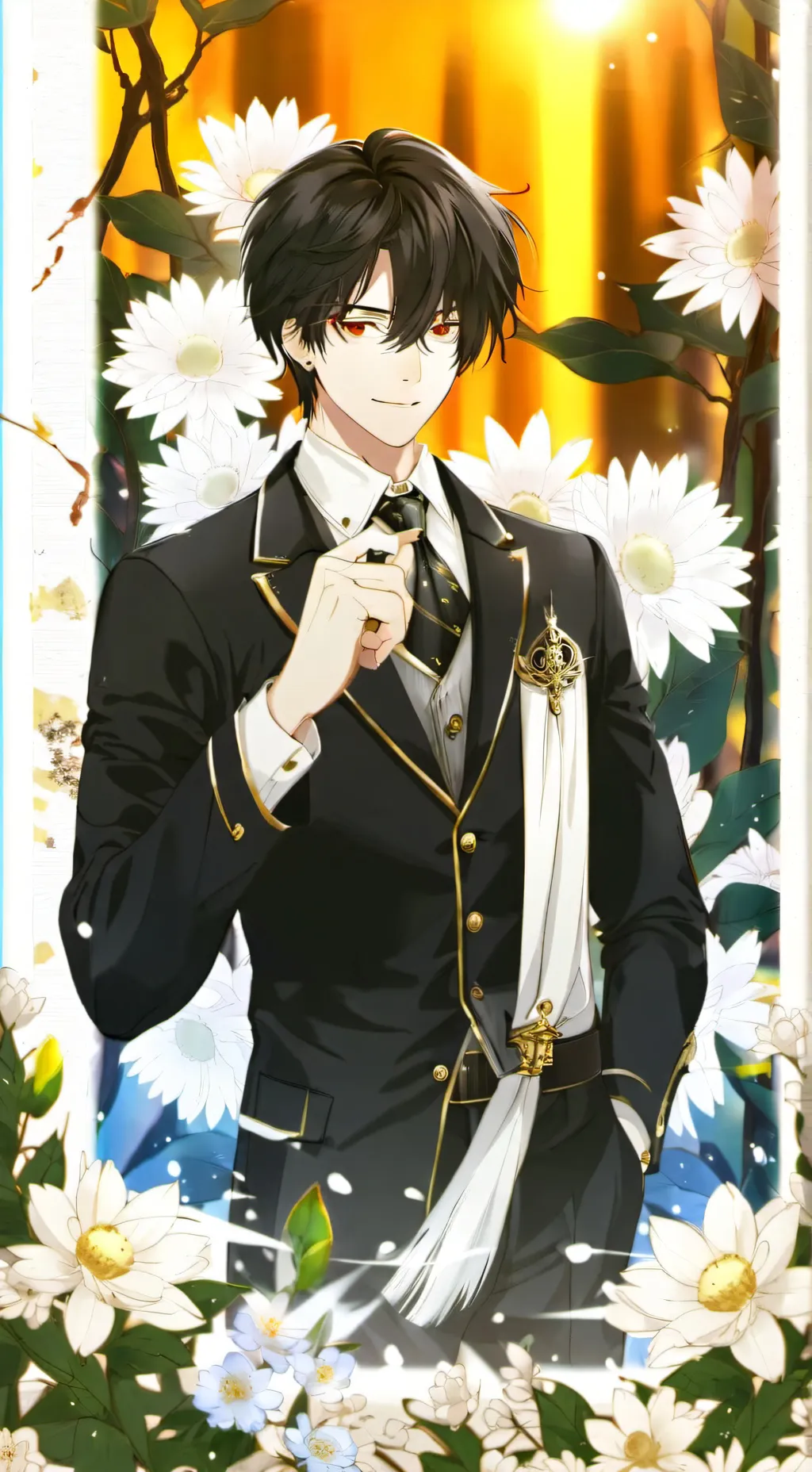 ai character: ~MHA Christmas!~ background