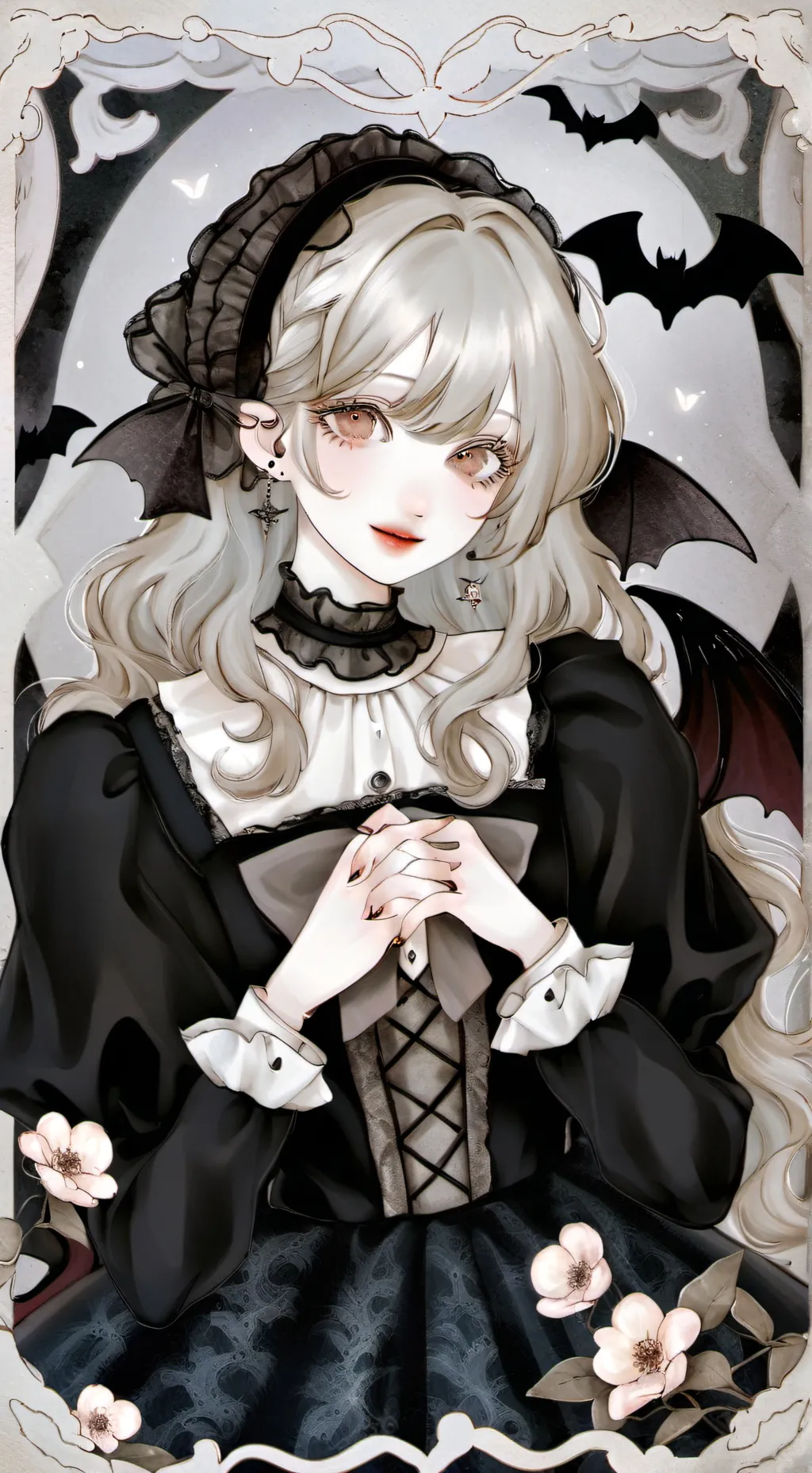 ai character: mha vampire  background