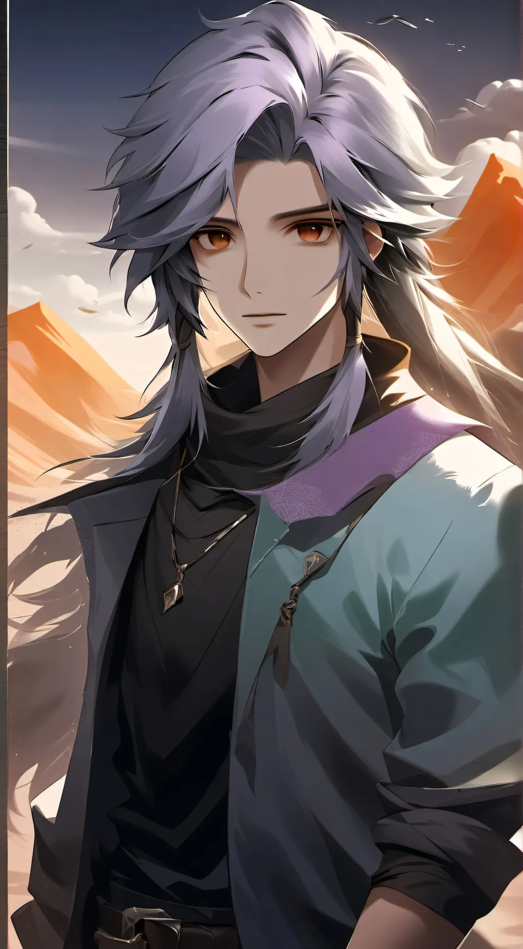 ai character: Unreal background