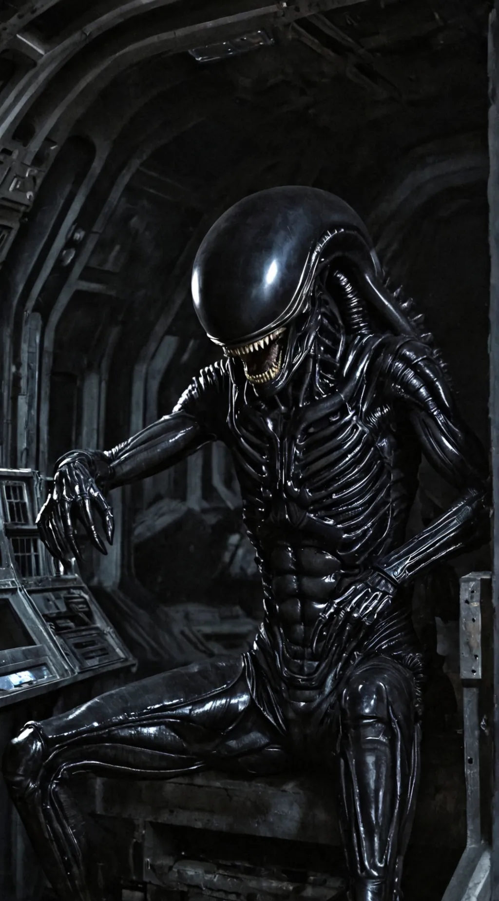 ai character: xenomorph (MHA) background