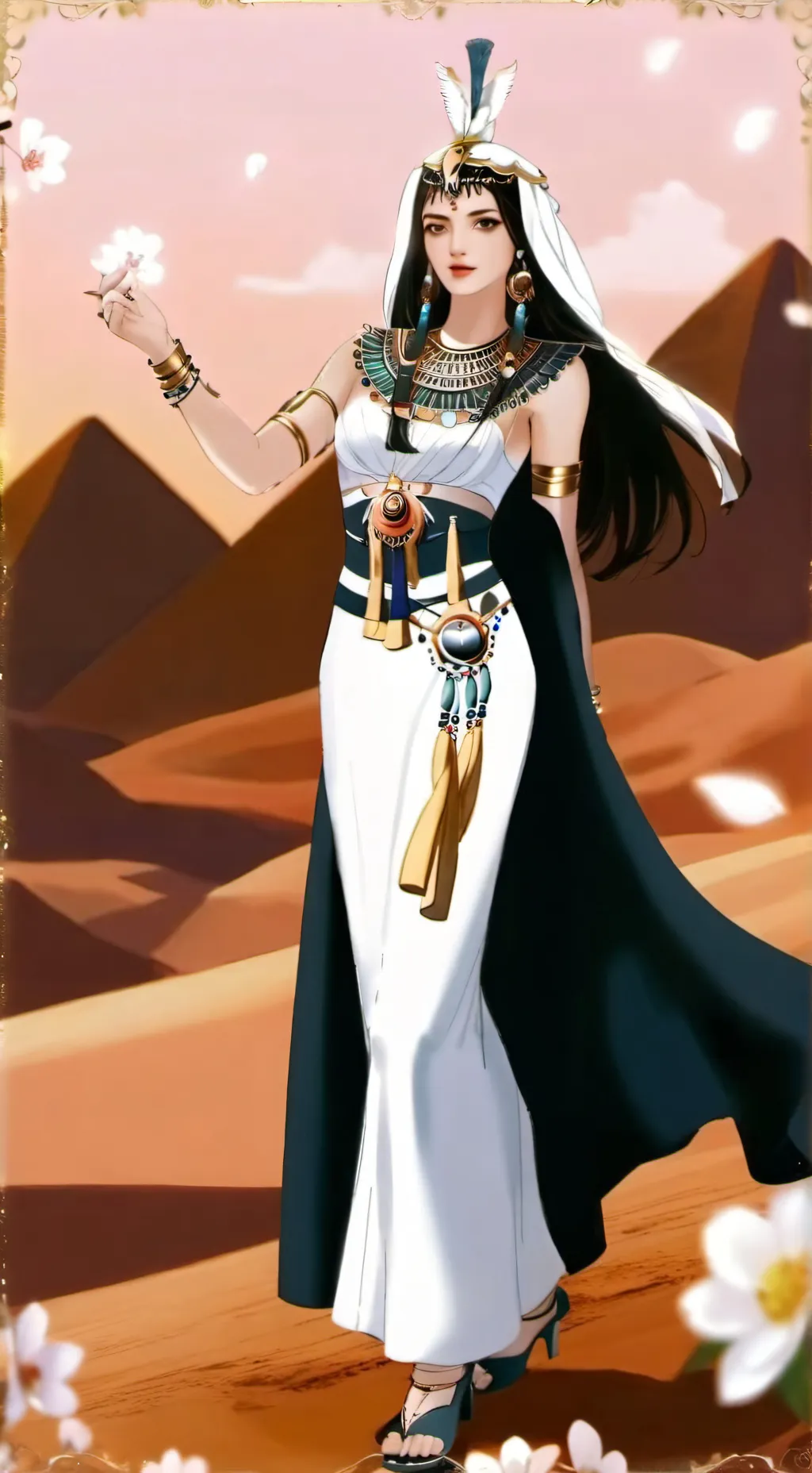 ai character: MHA en Egipto!  background