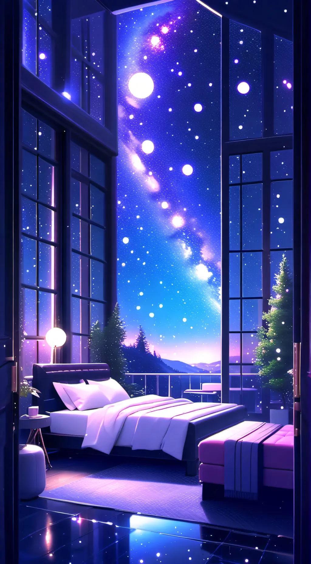 ai character: Sleepover  background