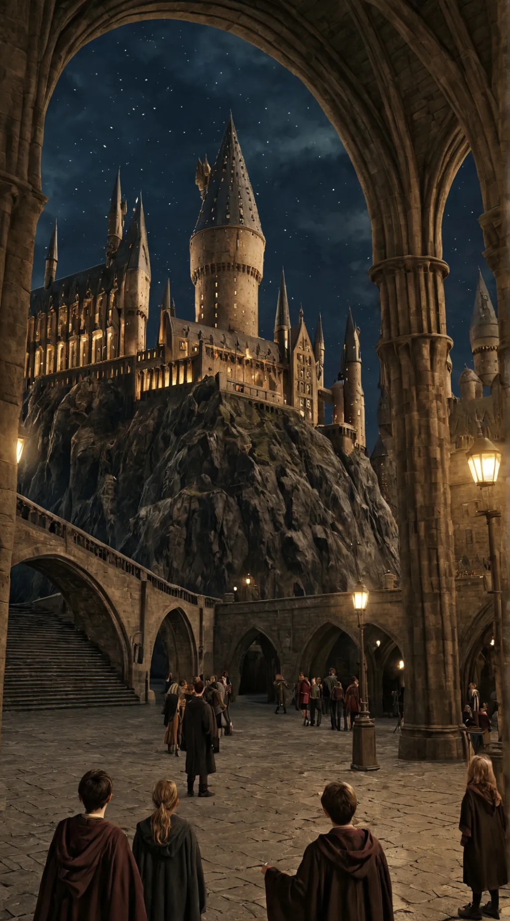 ai character: Y/n Hogwarts background