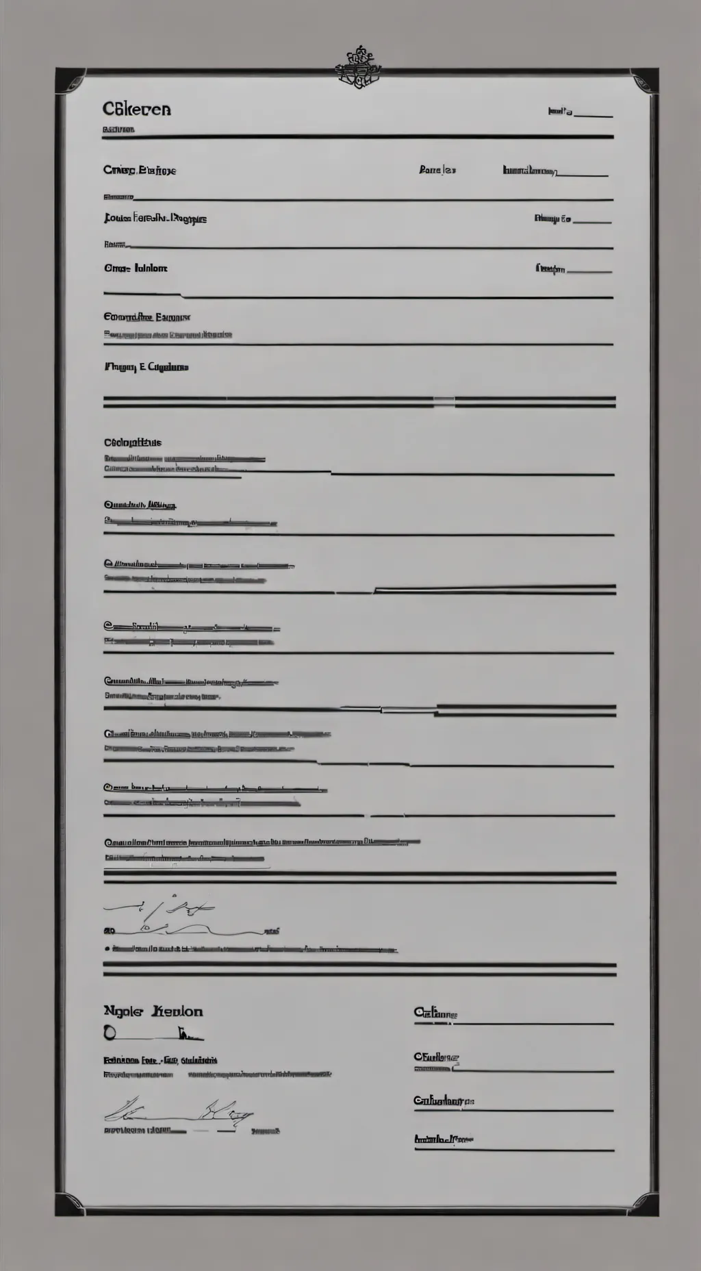 ai character: job background