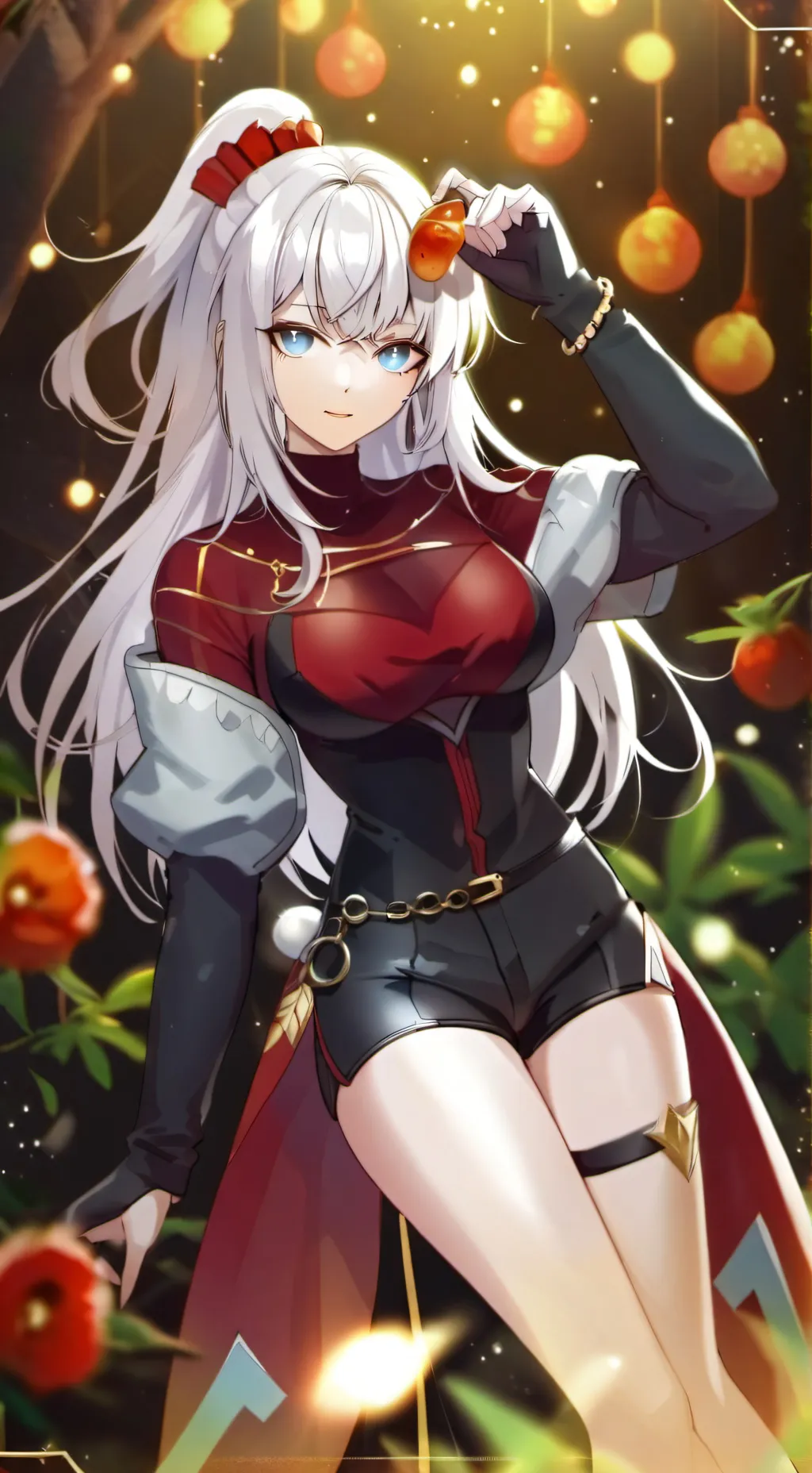 ai character: sunny background