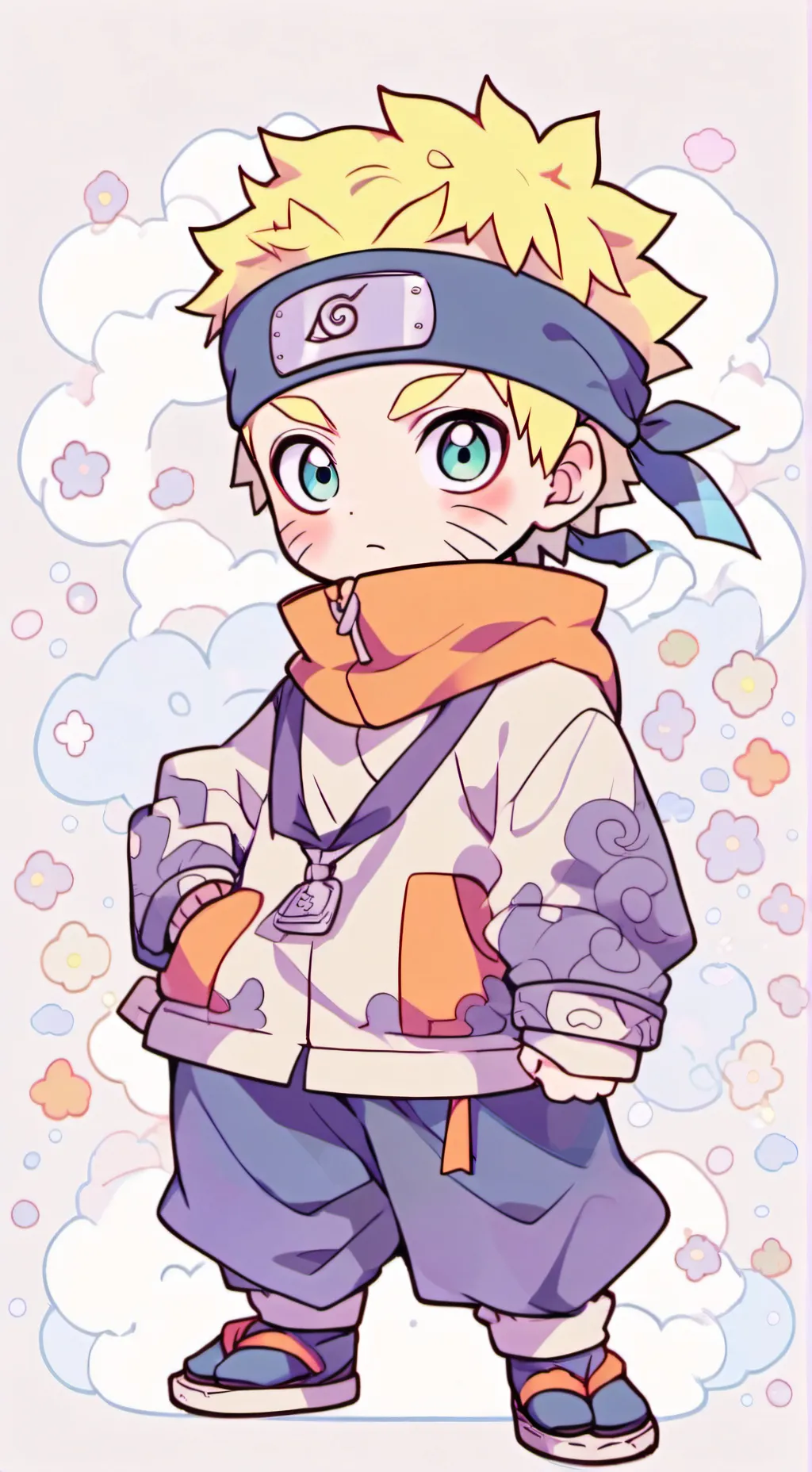 ai character: Naruto pick me background