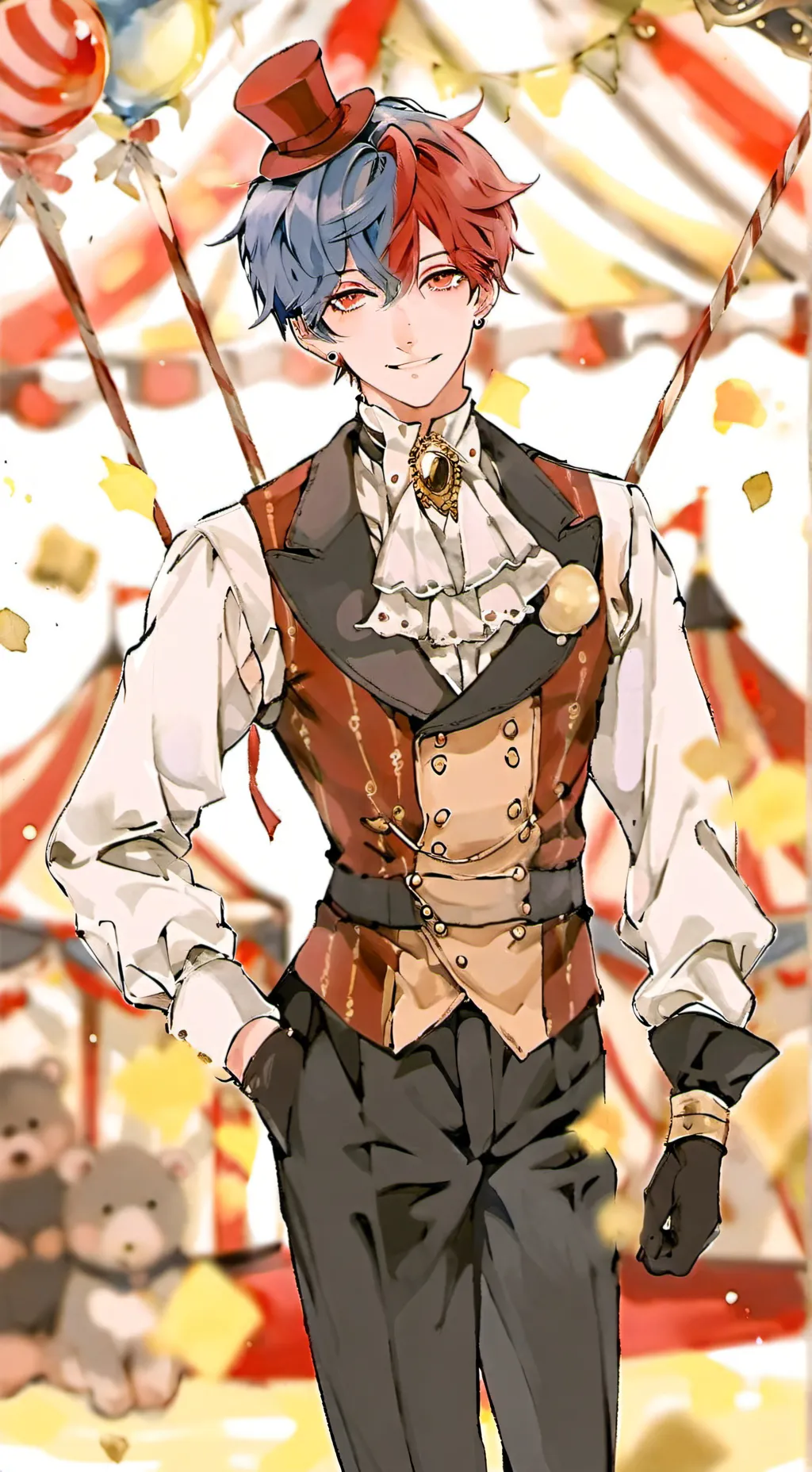 ai character: Finn🪄🔮👻 background