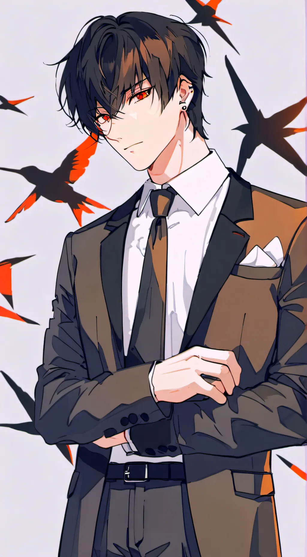 ai character: Jake..  background