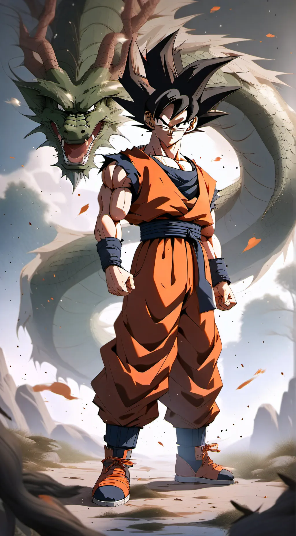 ai character: Son Goku background