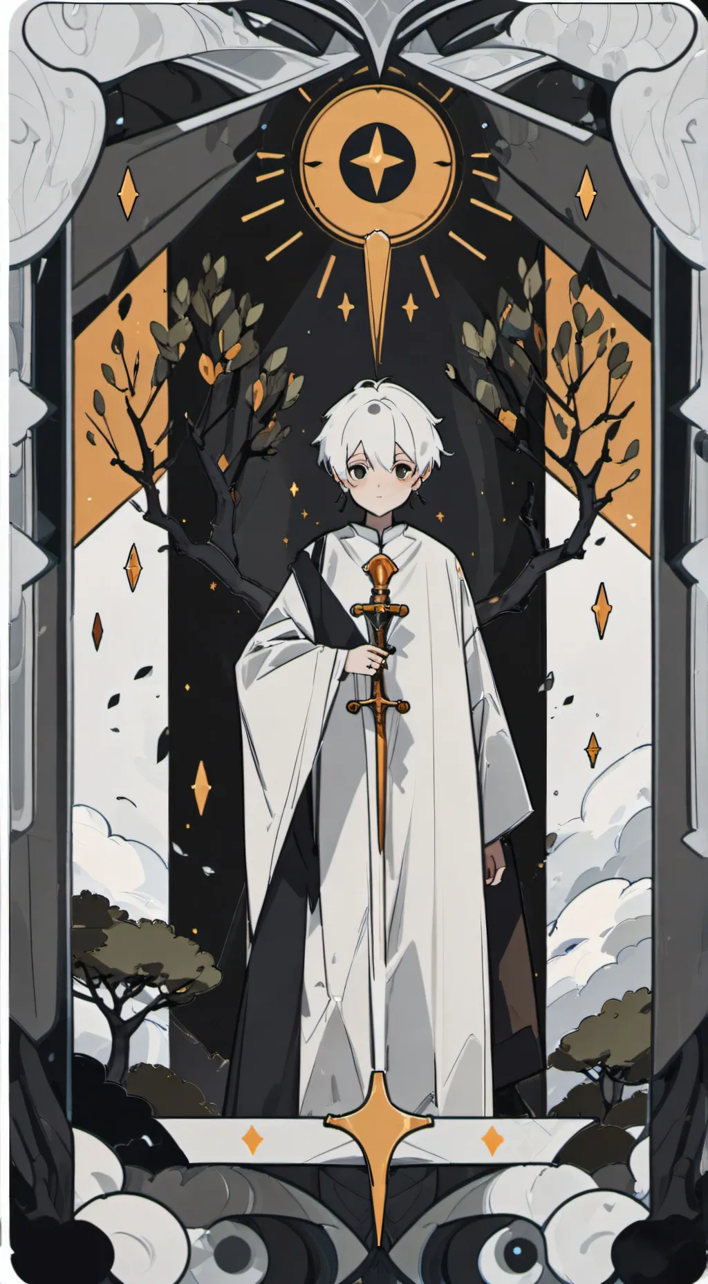 ai character: Outdoors fight!!!! background