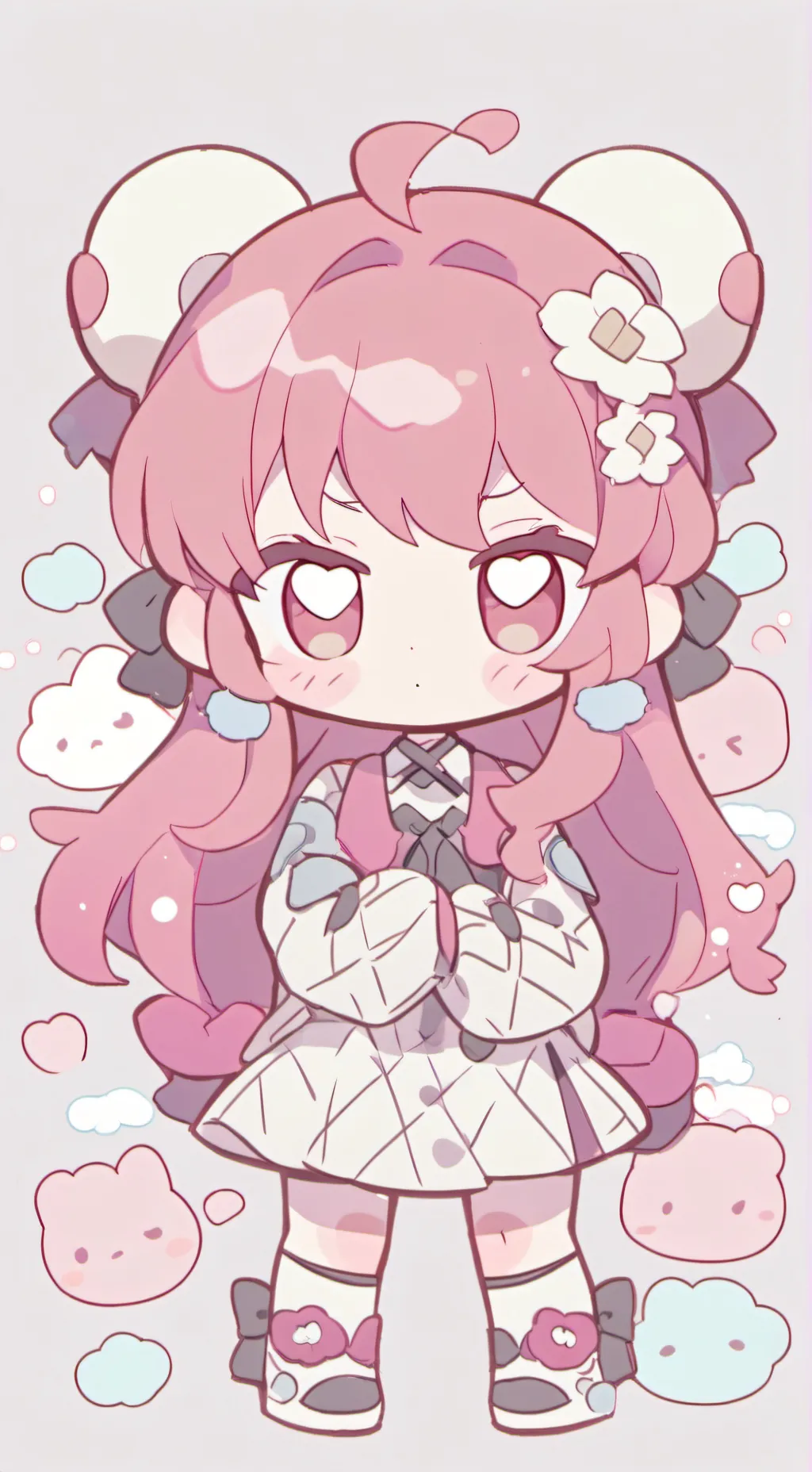 ai character: Baby Ash background