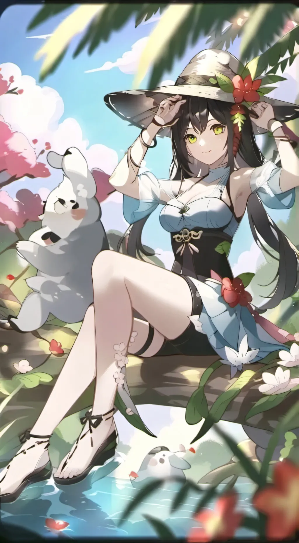 ai character: Pick me  background