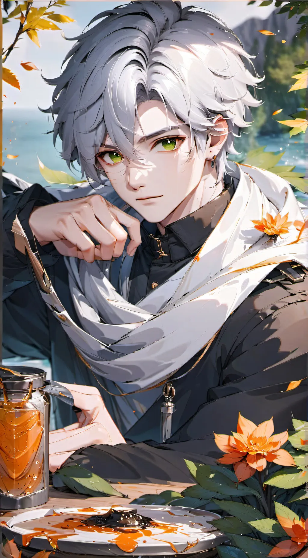 ai character: Izumi background