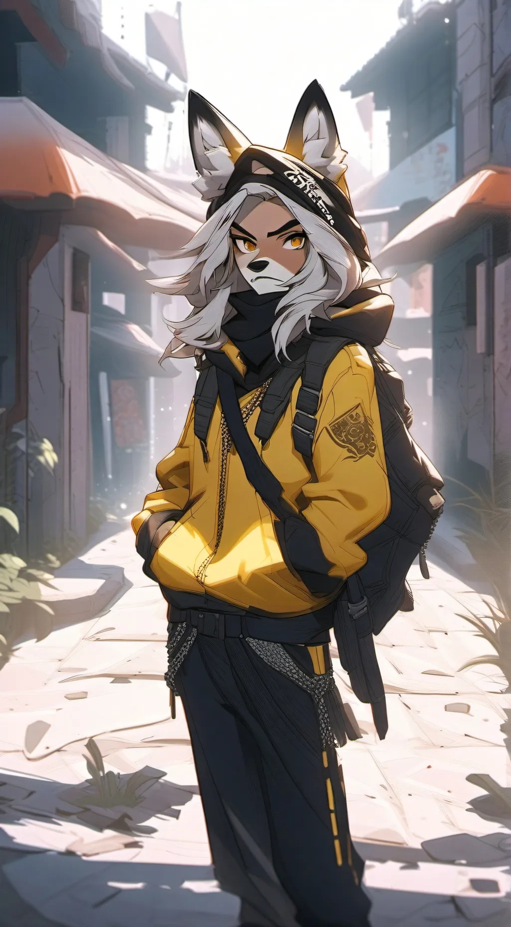 ai character: The acid paw/keth  background