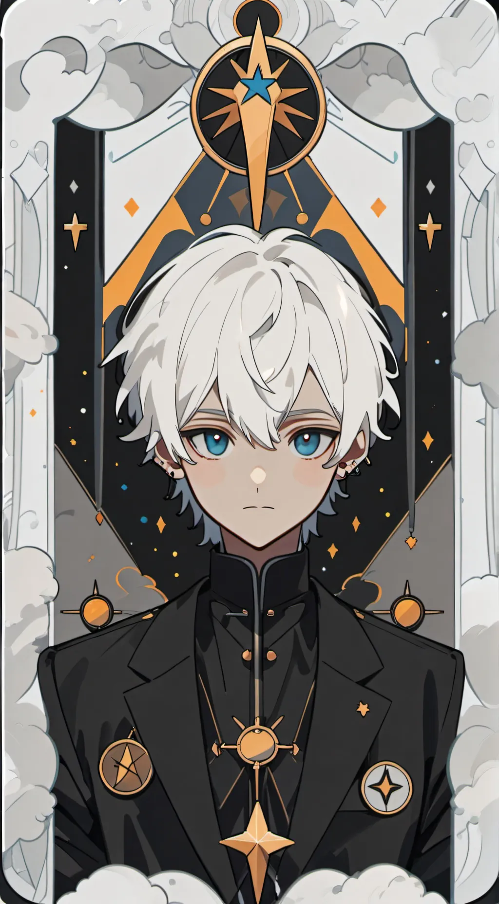 ai character: killua  background