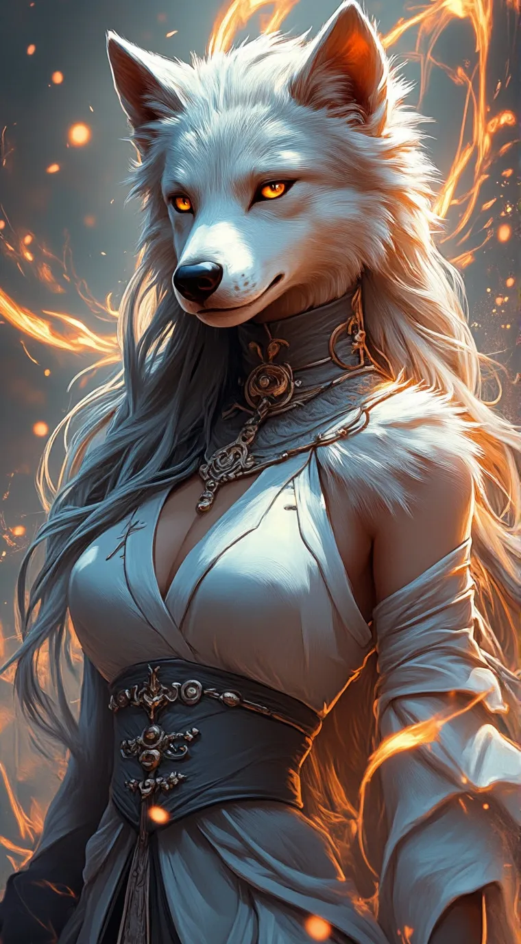 ai character: Wolfa background