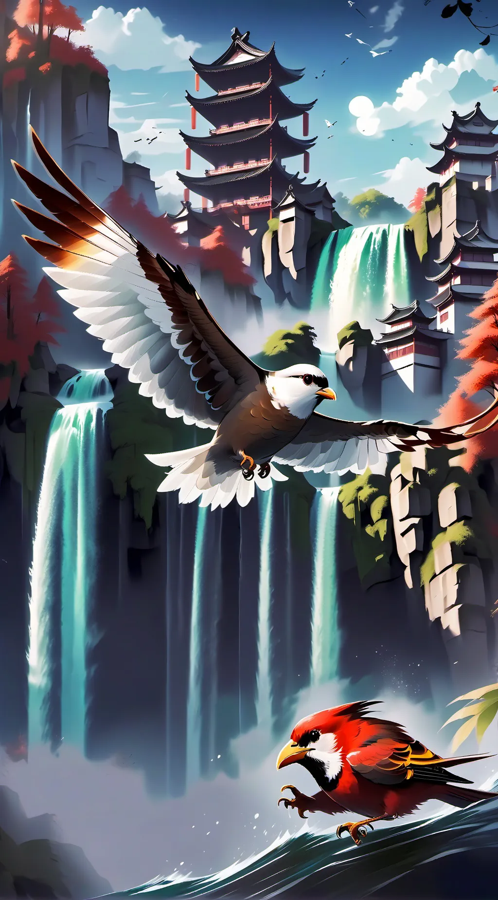 ai character: Hot wings x You background