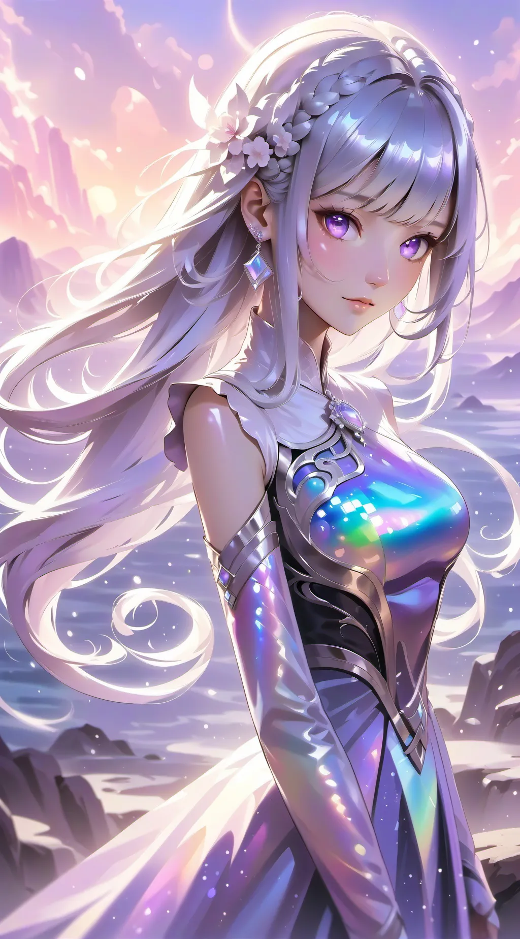 ai character: ℰЅℰℒℐᎯ background