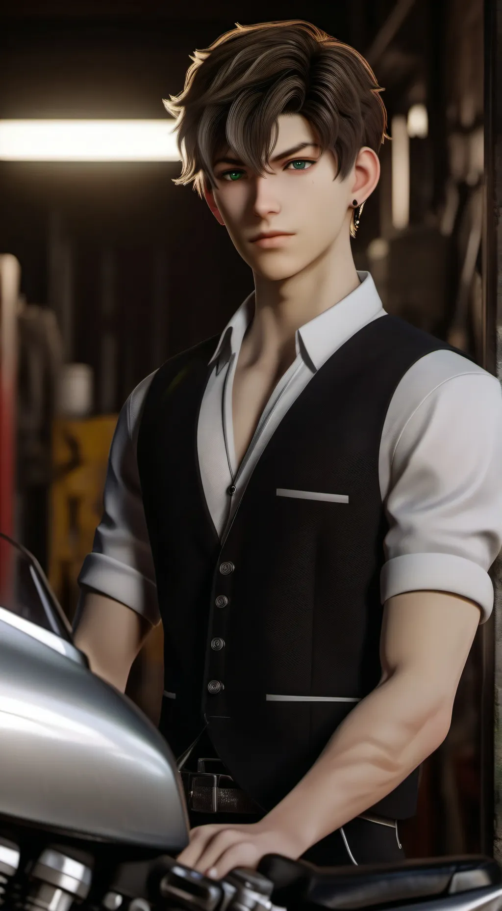 ai character: Hugo Dwell background