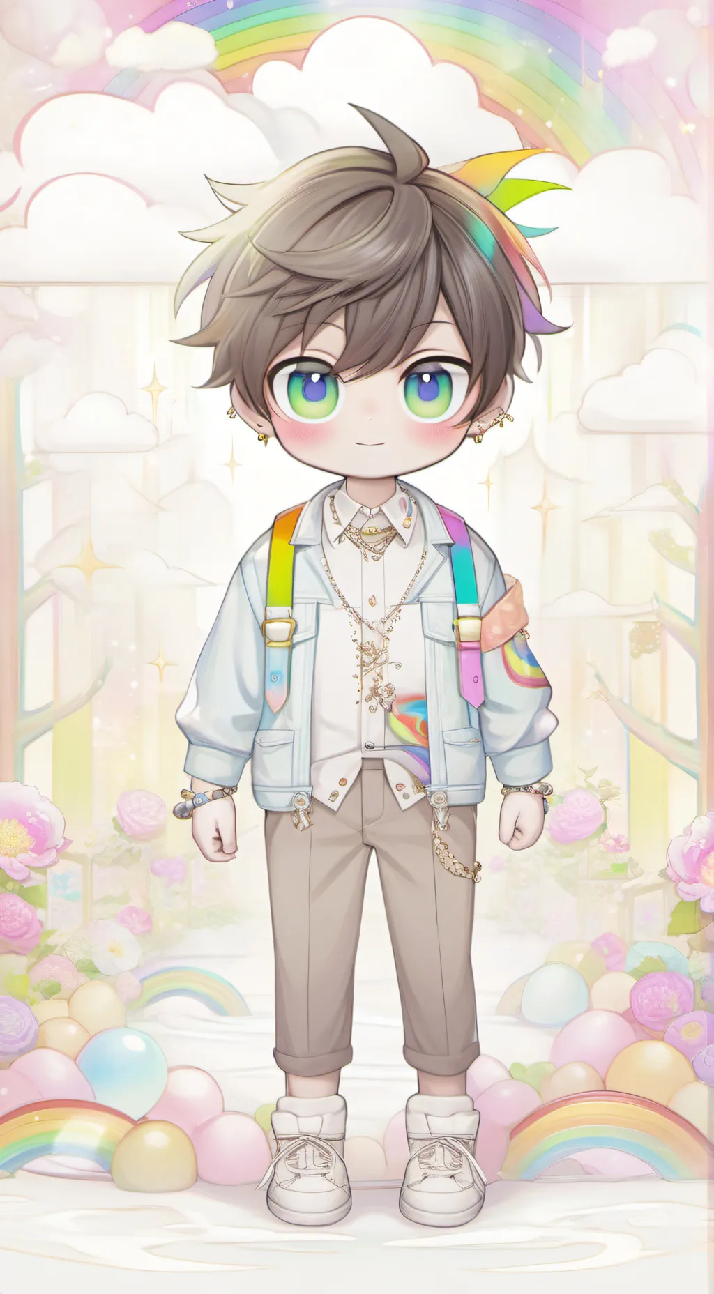 ai character: Jackson ￼ background