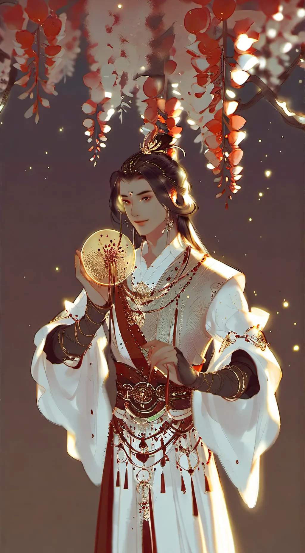 ai character: black × y/c background