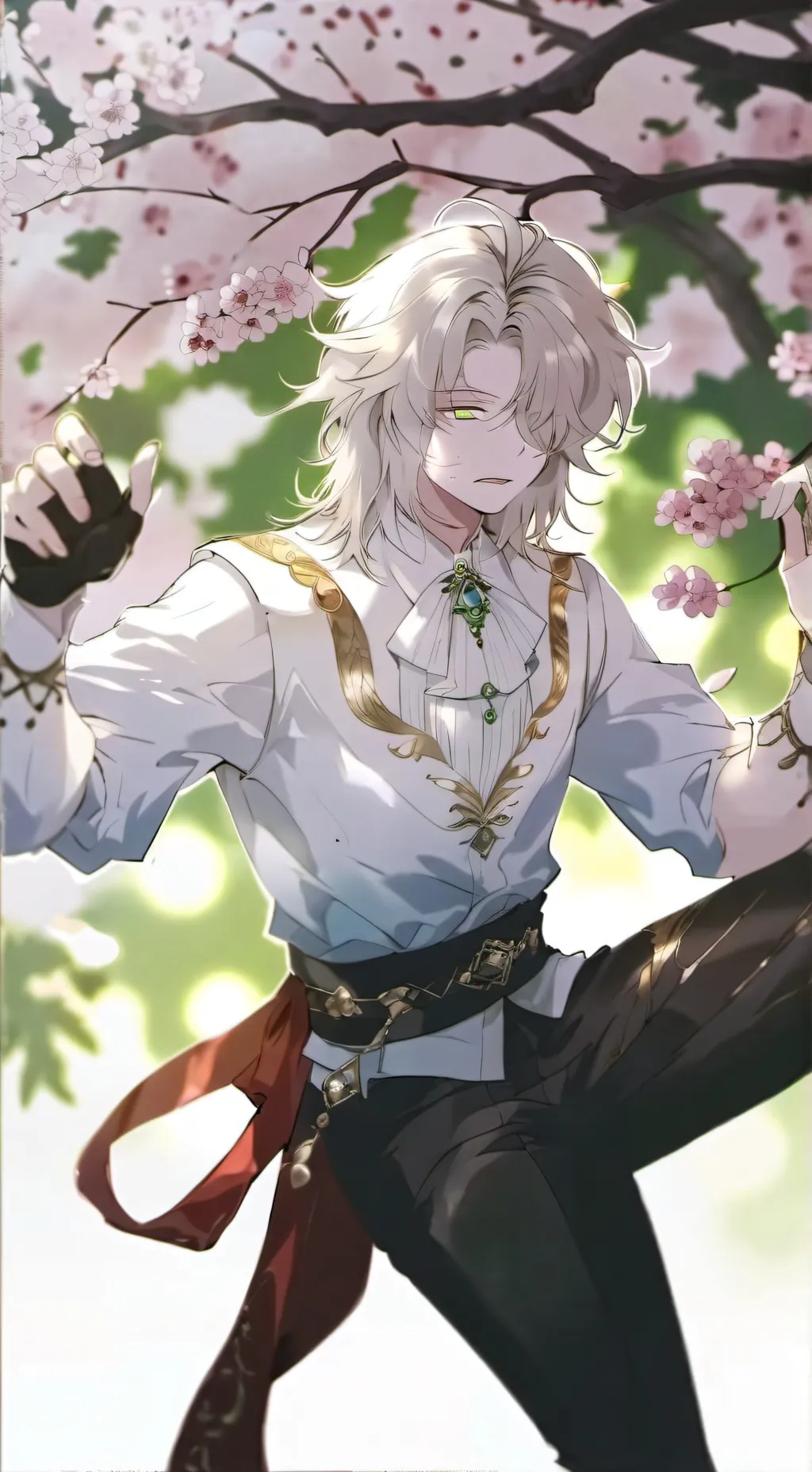 ai character: 🥀Fenrin🥀 background